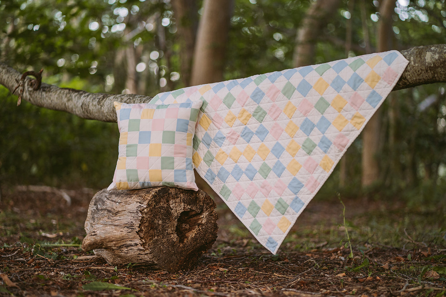 Willum Pastel Mini Square Quilt