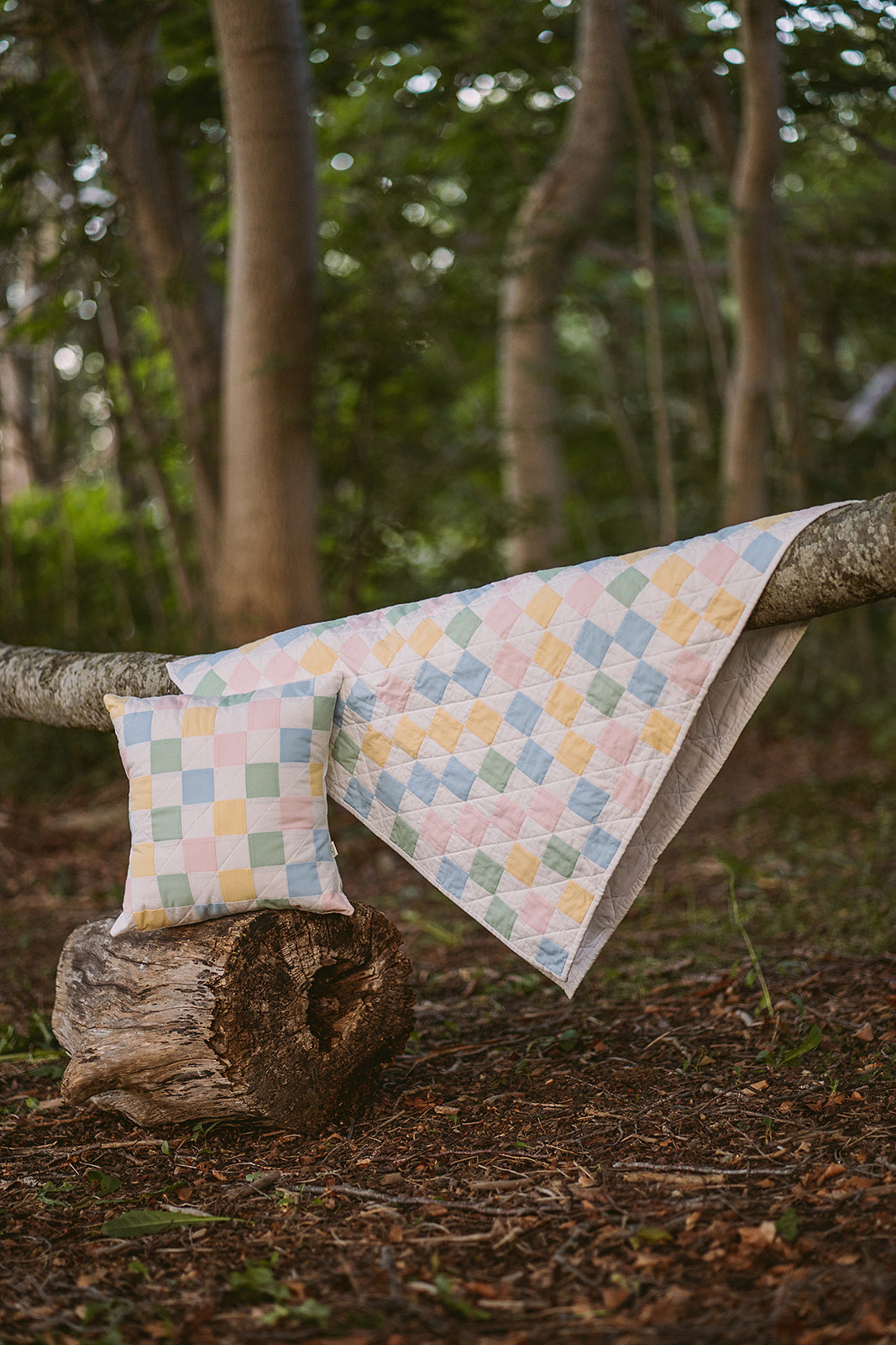 Willum Pastel Mini Square Quilt