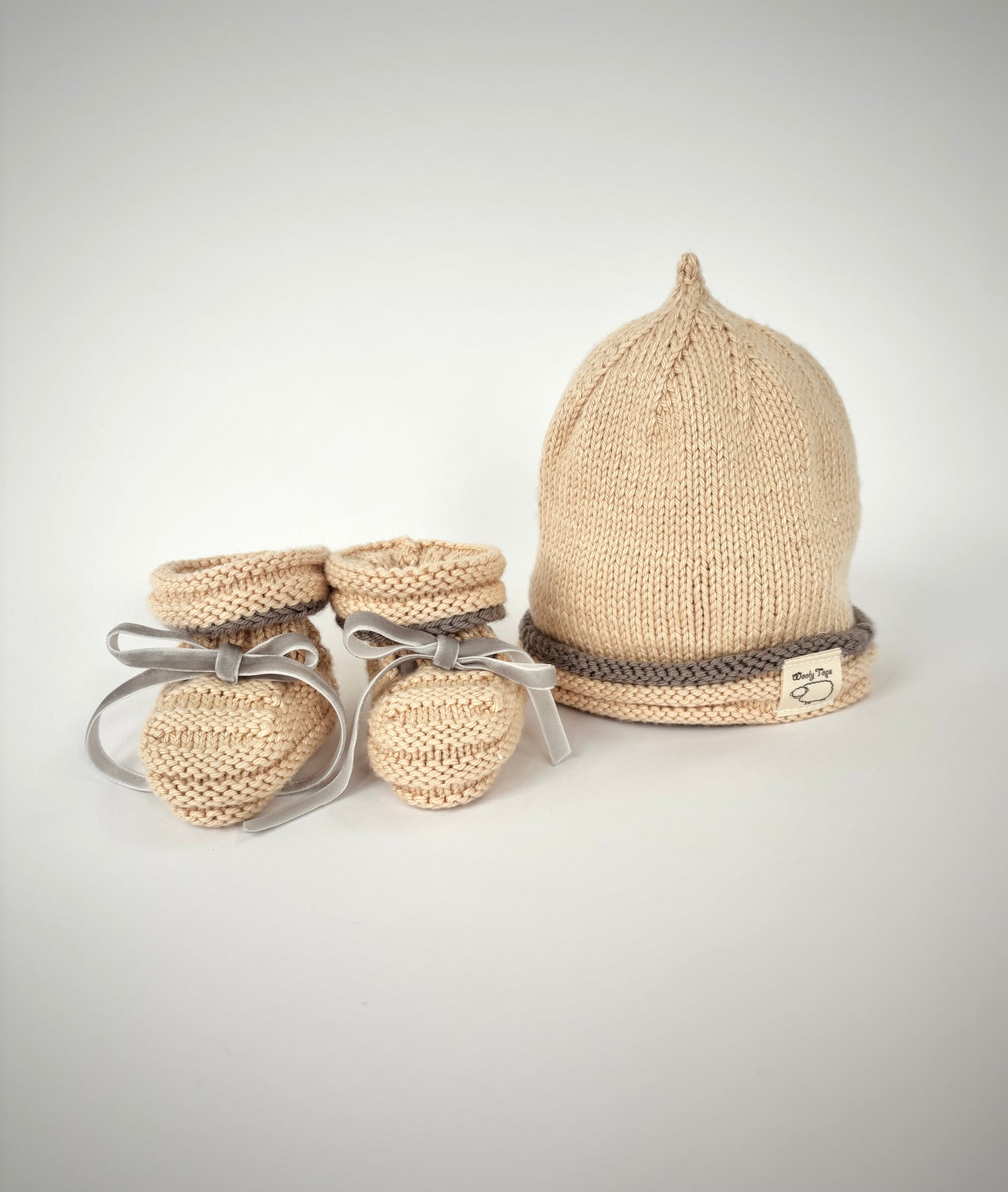 Infant Hat and Booties Set